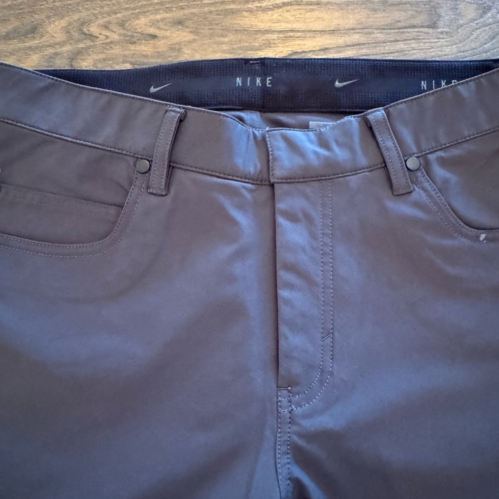 Nike 32x 32 charcoal grey Slim fit golf pants